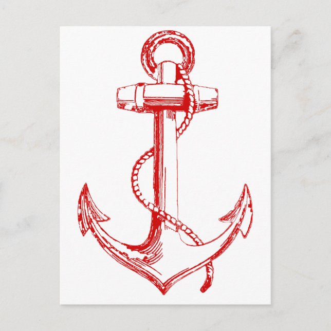 Red Anchor Postcard (Front)