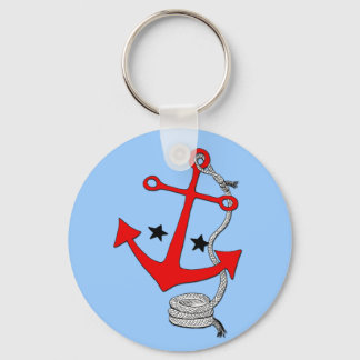 Red Anchors (for  ) Keychain