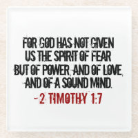 Red and Black 2 Timothy 1:7