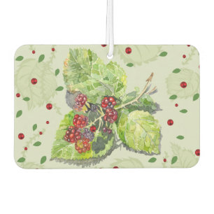 red and black blackberries air freshener
