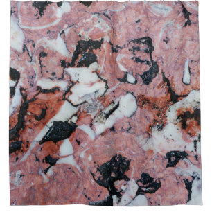 Red and Black Brecciated Marble Stone Texture with