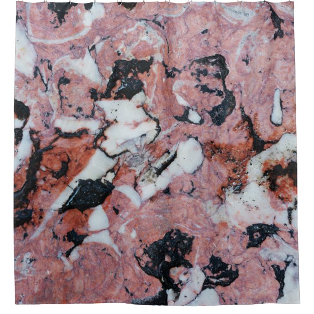 Red and Black Brecciated Marble Stone Texture with (Front)