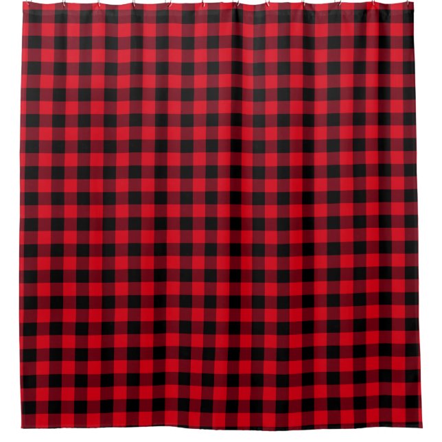 Red and Black Buffalo Check (Front)