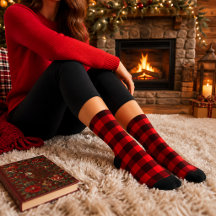 Red and Black Buffalo Plaid