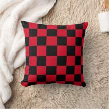 Red and Black Chequerboard Pattern 