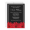 Red and Black Daisy Bridal Shower