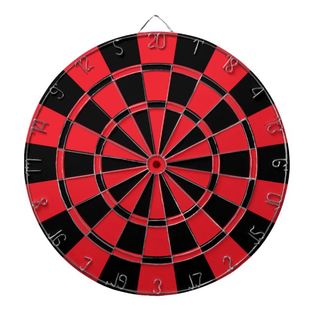 Red And Black Dartboard (Front)
