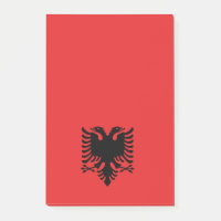 Red and Black Double Headed Eagle Flag of Albania