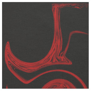 red and black fabric