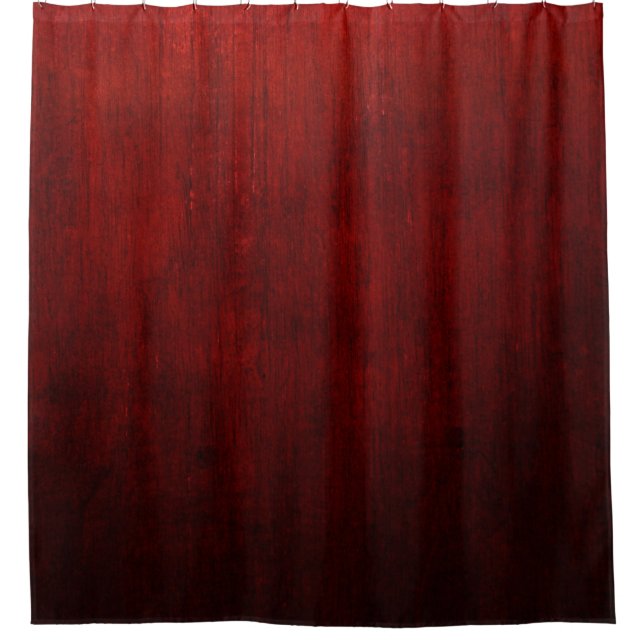 Red and black floral textile (Front)