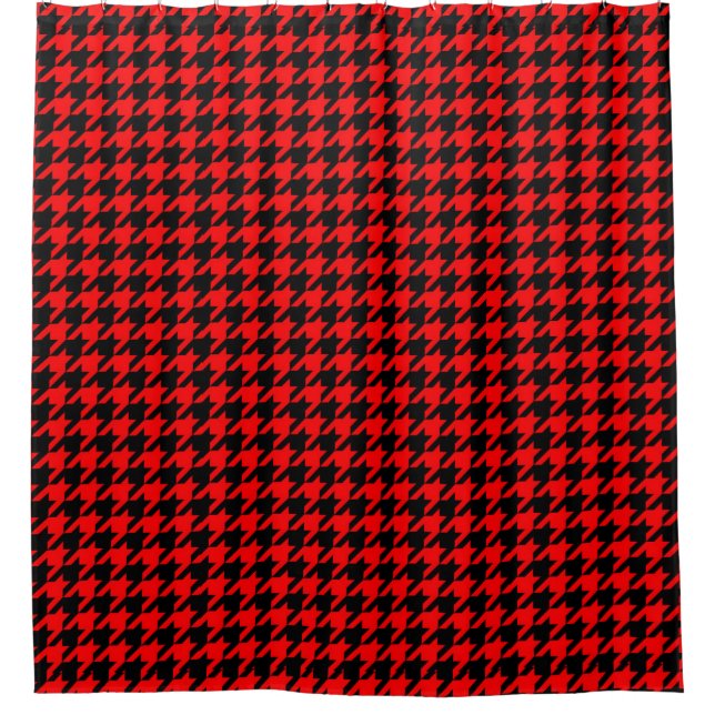 Red and Black Houndstooth Check (Front)