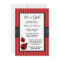 Red and Black Ladybug Striped Dots Baby Shower