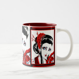 Red and Black Mug