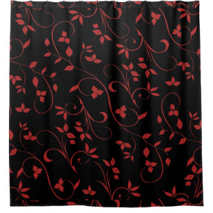 Red and Black Stunning Decorative Fern