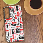 Red and Black Typography Multilingual Thank You Samsung Galaxy Case<br><div class="desc">This design features a word cloud of red and black multilingual "Thank You" typography in a variety of font styles and sizes over a white background. Make it a birthday gift,  Mother's day gift or other special occasion gift.</div>