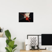 Red and Black Zen Poster (Home Office)