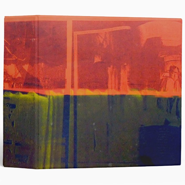 Red and Blue Binder (Front/Spine)