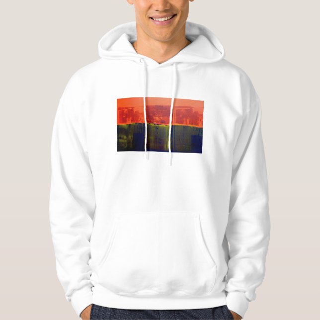Red and Blue Hoodie (Front)