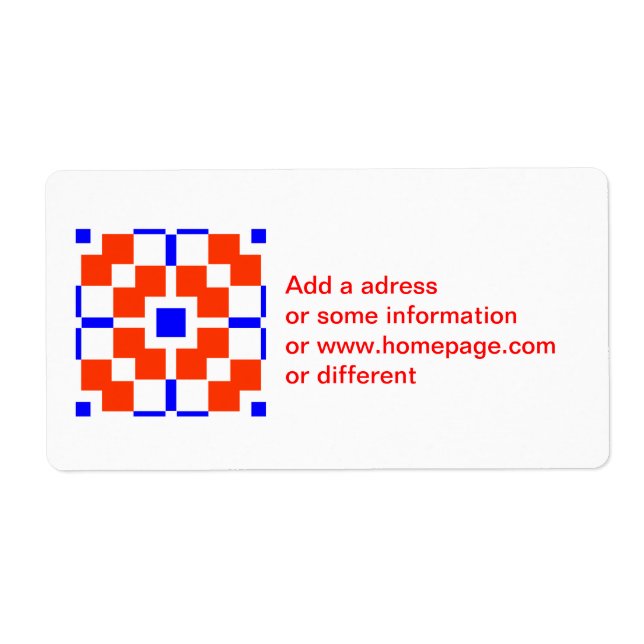Red and Blue, its Saxonian (Front)