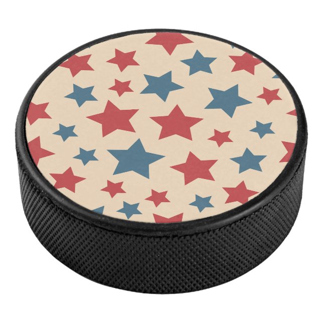 Red and Blue Stars, 4th of July, Beige Background (3/4/2016 12:00:00 AM)