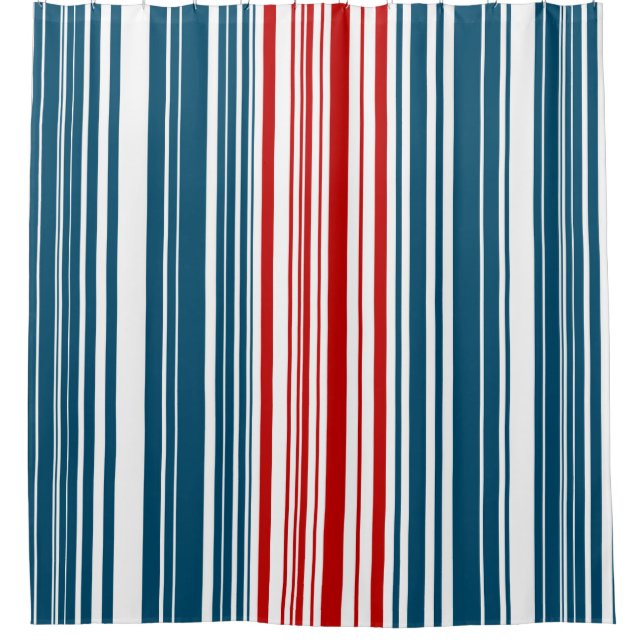 Red and Blue Striped Pattern (Front)