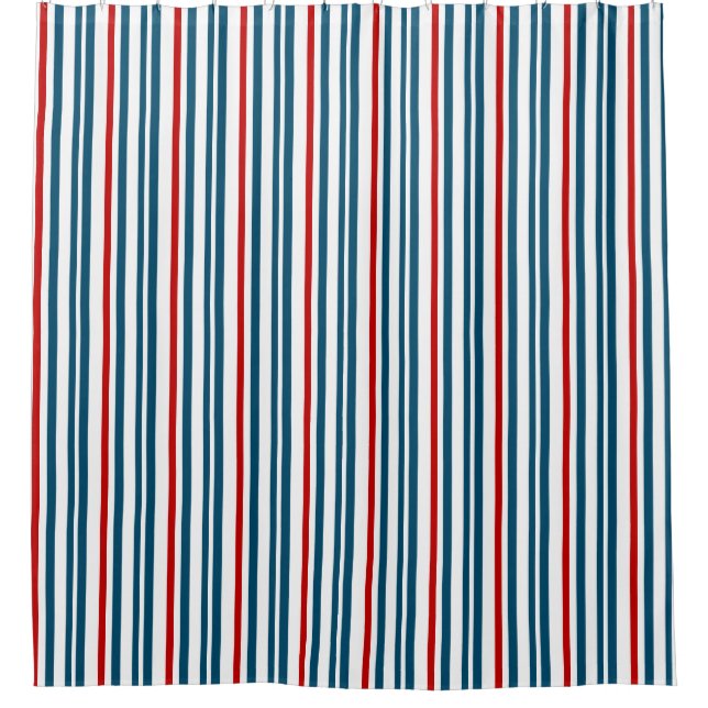 Red and Blue Striped Pattern (Front)