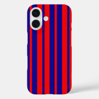 Red and Blue Stripes Design