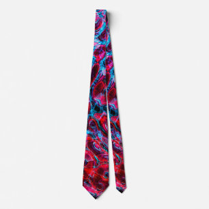 RED AND BLUE STYLISH TIE