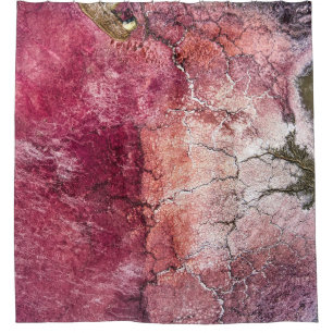 Red and brown abstract painting