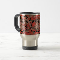 Red and Brown Camouflage, Military, Army