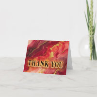 Red and Gold Flaming Hot