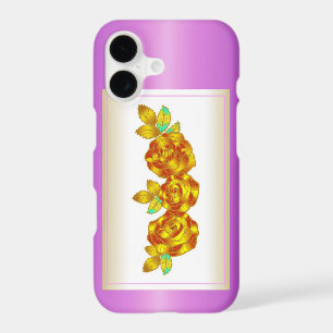 Red and Gold Flower Design Gift