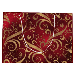 Red and Gold Gift Bag