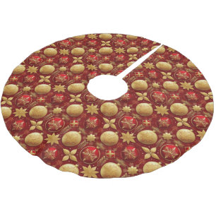 Red and Gold Tree Skirt