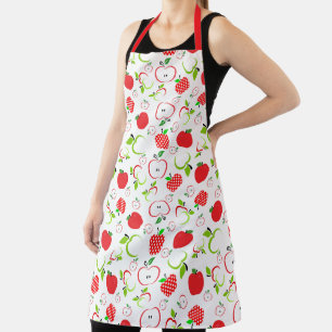 Red and Green Apples Apron