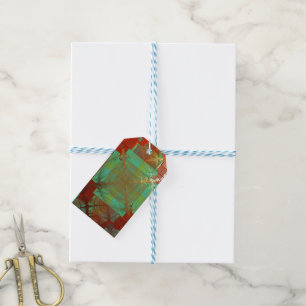 Red and Green Chromatic Gift Tags