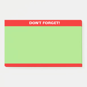 Red and Green Editable Calligraphy Note