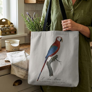 Red-and-green Macaw, Ara chloropterus Tote Bag