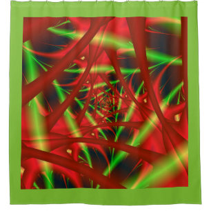 Red and Green Neural Network Spiral