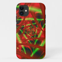 Red and Green Neural Network Spiral