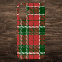 Red and Green Plaid Christmas Pattern