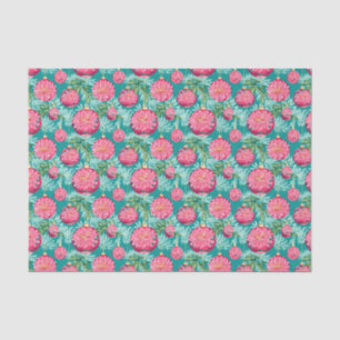 Red and Green Preppy Christmas Ornaments Tissue Paper