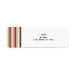 Red and Green Striped