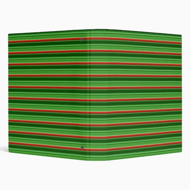 Red and Green Stripes   Binder (Background)