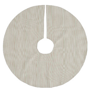Red and Green Stripes Tree Skirt