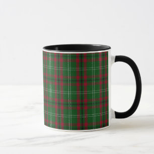 Red and Green Tartan Mug