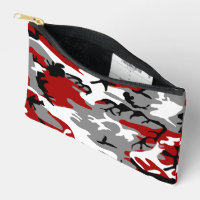 Red and Grey Camouflage, Military, Army