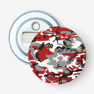 Red and Grey Camouflage, Military, Army Bottle Opener