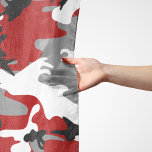 Red and Grey Camouflage, Military, Army Scarf<br><div class="desc">Elegant,  stylish and sophisticated camouflage pattern in red and grey colour. Modern and trendy gift,  perfect for the military lover in your life.</div>