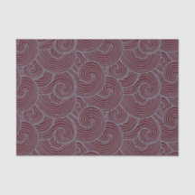 RED AND GREY Tissue Paper